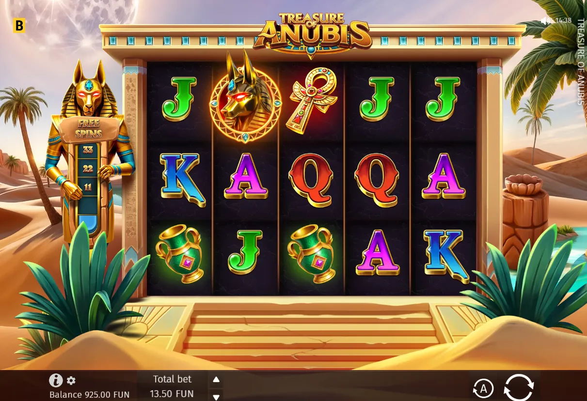 Treasure of Anubis demo